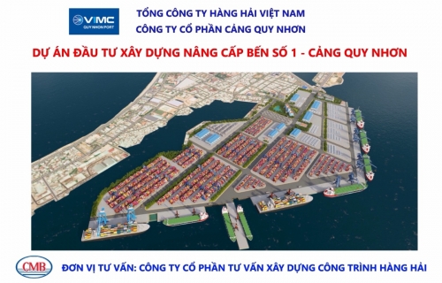 Dự án đầu tư xây dựng nâng cấp bến số 1 Cảng Quy Nhơn