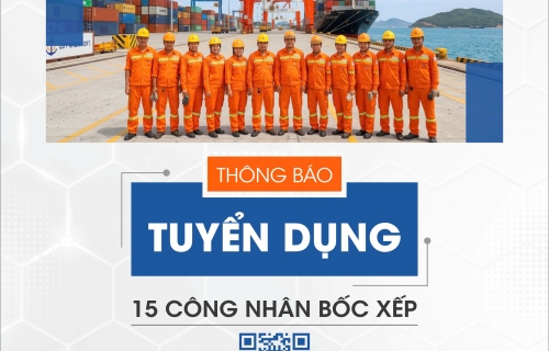 THÔNG BÁO TIẾP TỤC TUYỂN DỤNG CÔNG NHÂN BỐC XẾP THỦ CÔNG THÁNG 8/2026