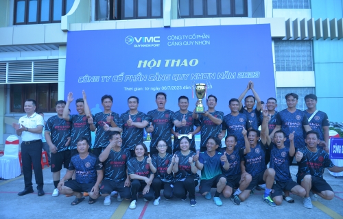BẾ MẠC HỘI THAO CÔNG TY CỔ PHẦN CẢNG QUY NHƠN NĂM 2023