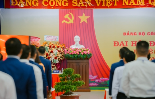 ĐẠI HỘI ĐẠI BIỂU ĐẢNG BỘ CÔNG TY CỔ PHẦN CẢNG QUY NHƠN LẦN THỨ XVI, NHIỆM KỲ 2025 - 2030