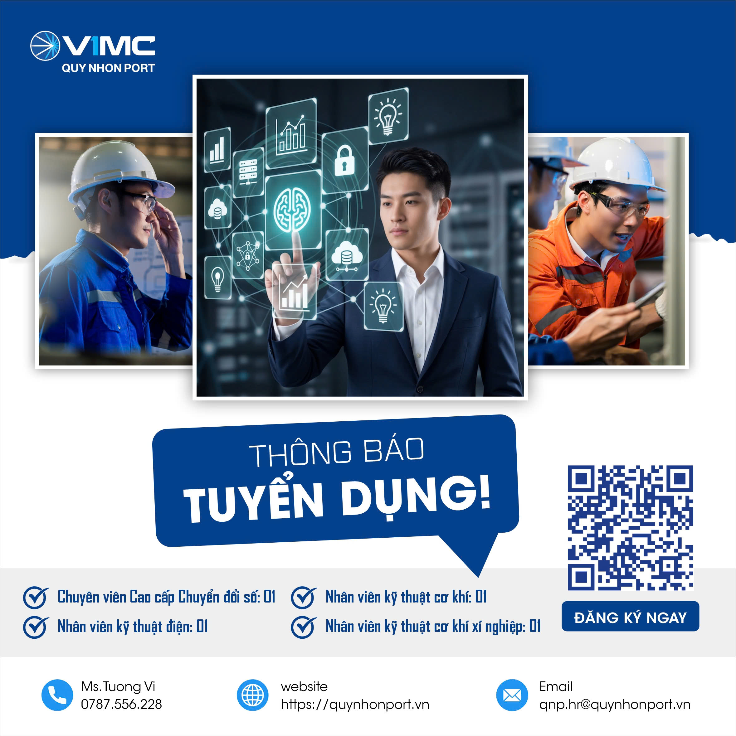 THÔNG BÁO  Về việc tuyển dụng lao động Tháng 4/2026