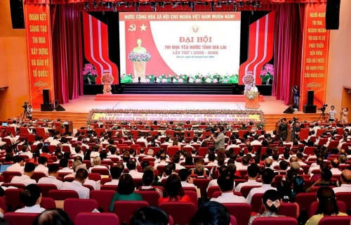 Công ty cổ phần Cảng Quy Nhơn được tôn vinh tại Đại hội Thi đua yêu nước tỉnh Gia Lai lần thứ I (2025 – 2030)