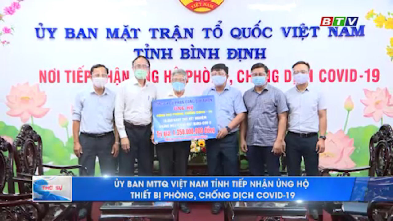 Cảng Quy Nhơn ủng hộ công tác phòng chống dịch Covid-19